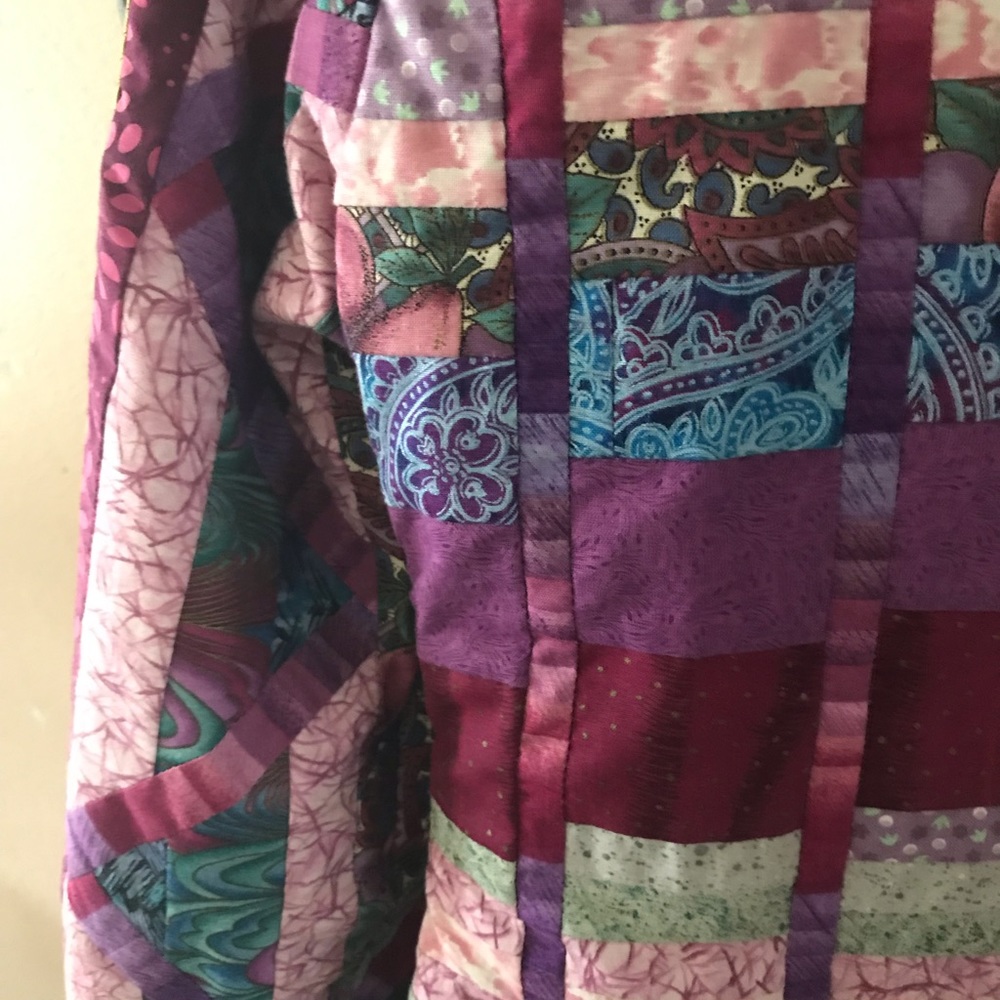 90’s Boho Patchwork Custom Jacket Ooak - image 7